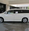 nissan quest 2011 white van 3 5 sl gasoline 6 cylinders front wheel drive automatic with overdrive 77477
