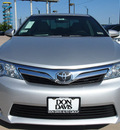 toyota camry 2012 silver sedan xle v6 gasoline 6 cylinders front wheel drive automatic 76011