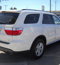 dodge durango 2011 white suv gasoline 6 cylinders all whee drive automatic 79925