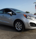 kia rio5 2013 silver wagon ex gasoline 4 cylinders front wheel drive 6 speed automatic 77034