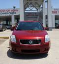 nissan sentra 2008 dk  red sedan 2 0 s gasoline 4 cylinders front wheel drive automatic 76116