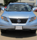 lexus rx 350 2010 blue suv gasoline 6 cylinders front wheel drive shiftable automatic 77074
