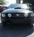 ford mustang 2009 black coupe gt deluxe gasoline 8 cylinders rear wheel drive 5 speed manual 75075