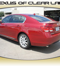 lexus gs 350 2007 dk  red sedan gasoline 6 cylinders rear wheel drive automatic 77546