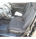 honda fit 2012 black hatchback sport gasoline 4 cylinders front wheel drive automatic 77034