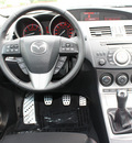 mazda mazdaspeed3 2011 black hatchback sport gasoline 4 cylinders front wheel drive 6 speed manual 27616