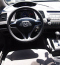 honda civic 2010 gray sedan lx gasoline 4 cylinders front wheel drive automatic 75034