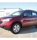 honda cr v 2009 red suv lx gasoline 4 cylinders all whee drive automatic 77034