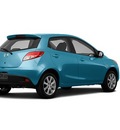 mazda mazda2 2012 blue hatchback touring gasoline 4 cylinders front wheel drive not specified 80504