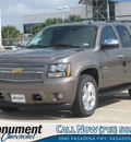 chevrolet tahoe 2013 brown suv ls flex fuel 8 cylinders 2 wheel drive automatic 77503