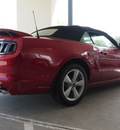 ford mustang 2013 red gt premium gasoline 8 cylinders rear wheel drive automatic 77505