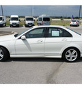 mercedes benz c class 2010 white sedan c300 sport 6 cylinders automatic 78626