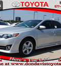 toyota camry 2012 silver sedan se 4 cylinders automatic 76011