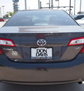 toyota camry 2012 gray sedan le 4 cylinders automatic 76011