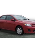 toyota corolla 2011 red sedan le gasoline 4 cylinders front wheel drive automatic with overdrive 77532