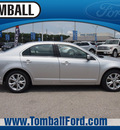 ford fusion 2012 silver sedan se gasoline 4 cylinders front wheel drive automatic 77375