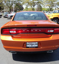 dodge charger 2011 orange sedan se gasoline 6 cylinders rear wheel drive automatic 60443