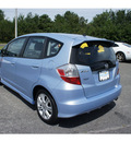 honda fit 2009 tidewater blue hatchback sport gasoline 4 cylinders front wheel drive automatic 07712