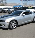 chevrolet camaro 2010 silver coupe ss gasoline 8 cylinders rear wheel drive 6 speed manual 79925