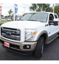 ford f 250 super duty 2012 white king ranch biodiesel 8 cylinders 4 wheel drive automatic 78501