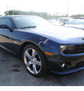 chevrolet camaro 2010 blue coupe ss gasoline 8 cylinders rear wheel drive automatic with overdrive 77539