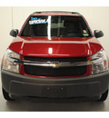 chevrolet equinox 2005 red suv ls gasoline 6 cylinders front wheel drive automatic 77025