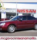 ford five hundred 2006 maroon sedan limited gasoline 6 cylinders all whee drive automatic 79119