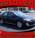 toyota camry 2012 gray sedan xle gasoline 4 cylinders front wheel drive automatic 75604
