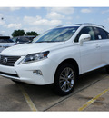 lexus rx 350 2013 white suv rx gasoline 6 cylinders front wheel drive 5 speed with overdrive 77074