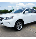 lexus rx 350 2013 white suv rx gasoline 6 cylinders front wheel drive automatic 77074