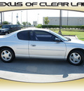 chevrolet monte carlo 2001 silver coupe ls gasoline 6 cylinders front wheel drive automatic 77546