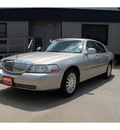 lincoln town car 2007 silver sedan signature limited flex fuel 8 cylinders rear wheel drive automatic with overdrive 77706