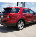 ford explorer 2013 red suv limited flex fuel 6 cylinders 2 wheel drive shiftable automatic 77471