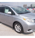 toyota sienna 2012 silver van le 8 passenger gasoline 6 cylinders front wheel drive automatic 77074