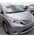 toyota sienna 2012 silver van limited 7 passenger gasoline 6 cylinders front wheel drive automatic 77074