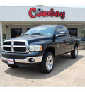 dodge ram pickup 1500 2005 black pickup truck slt gasoline 8 cylinders rear wheel drive automatic with overdrive 77657