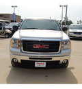 gmc sierra 1500 2011 silver sle flex fuel 8 cylinders 4 wheel drive automatic with overdrive 77656