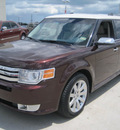 ford flex 2009 dk  red suv limited gasoline 6 cylinders all whee drive automatic 77578