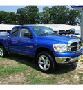 dodge ram pickup 1500 2007 electric blue big horn gasoline 8 cylinders 4 wheel drive automatic 07724