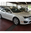 ford fusion 2010 white suede sedan se flex fuel 6 cylinders front wheel drive automatic 07724