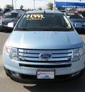 ford edge 2008 light ice blue suv limited gasoline 6 cylinders front wheel drive automatic 79925