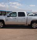 gmc sierra 1500 2010 silver sle flex fuel 8 cylinders 2 wheel drive automatic with overdrive 77859