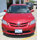 toyota corolla 2011 red sedan gasoline 4 cylinders front wheel drive automatic 79936