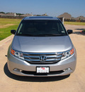 honda odyssey 2012 silver van touring gasoline 6 cylinders front wheel drive automatic 76049