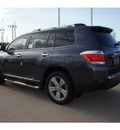 toyota highlander 2012 gray suv limited gasoline 6 cylinders all whee drive automatic 77469