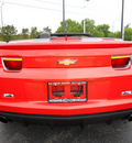 chevrolet camaro 2011 orange ss gasoline 8 cylinders rear wheel drive automatic 60007