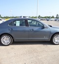 ford fusion hybrid 2012 blue sedan hybrid 4 cylinders front wheel drive cont  variable trans  77388