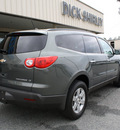 chevrolet traverse 2011 green lt gasoline 6 cylinders front wheel drive automatic 27215