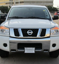 nissan titan 2012 white sv gasoline 8 cylinders 2 wheel drive automatic with overdrive 77074
