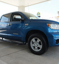toyota tundra 2007 blue limited 2wd gasoline 8 cylinders 2 wheel drive 6 speed automatic 77521
